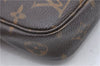 Auth Louis Vuitton Monogram Pochette Accessoires Shoulder Cross Body Pouch H8838