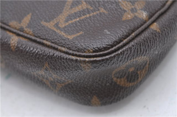 Auth Louis Vuitton Monogram Pochette Accessoires Shoulder Cross Body Pouch H8838