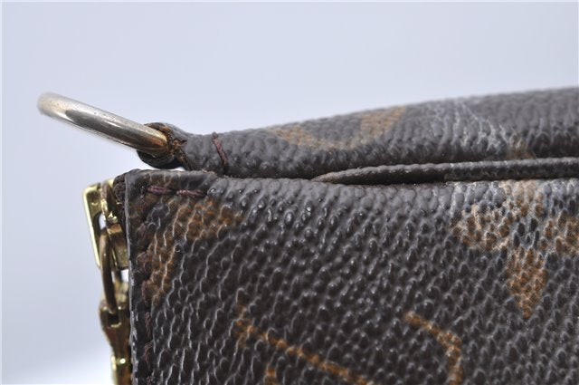 Auth Louis Vuitton Monogram Pochette Accessoires Shoulder Cross Body Pouch H8838