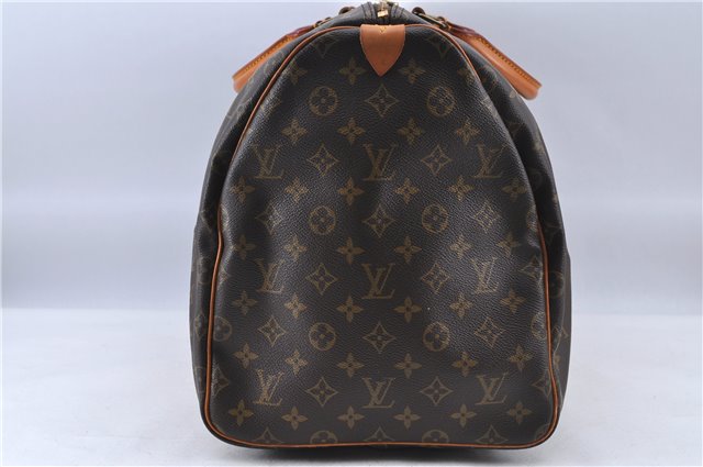 Authentic Louis Vuitton Monogram Keepall 55 Boston Bag M41424 LV H8846