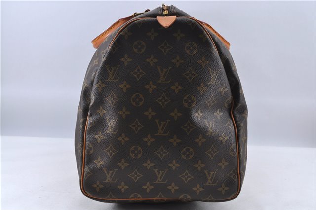 Authentic Louis Vuitton Monogram Keepall 55 Boston Bag M41424 LV H8846