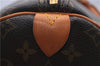 Authentic Louis Vuitton Monogram Keepall 55 Boston Bag M41424 LV H8846