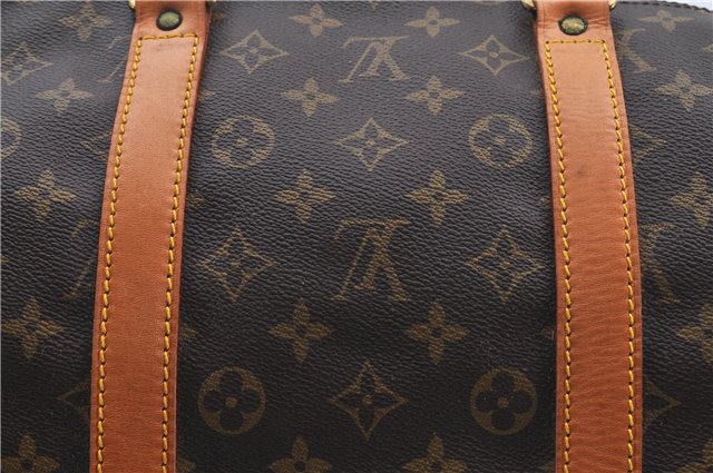 Authentic Louis Vuitton Monogram Keepall 55 Boston Bag M41424 LV H8846