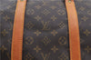 Authentic Louis Vuitton Monogram Keepall 55 Boston Bag M41424 LV H8846