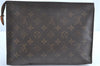 Auth Louis Vuitton Monogram Poche Toilette 26 Cosmetics Pouch M47542 Junk H8849