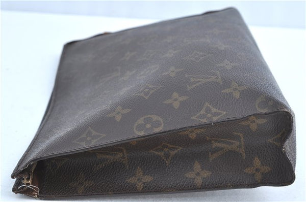 Auth Louis Vuitton Monogram Poche Toilette 26 Cosmetics Pouch M47542 Junk H8849