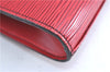 Authentic Louis Vuitton Epi Arts Deco Clutch Bag Red M52637 LV H8850