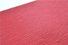 Authentic Louis Vuitton Epi Arts Deco Clutch Bag Red M52637 LV H8850