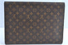 Authentic Louis Vuitton Monogram Porte Envelope Clutch Bag M51801 LV H8862