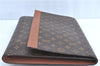 Authentic Louis Vuitton Monogram Porte Envelope Clutch Bag M51801 LV H8862