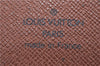 Authentic Louis Vuitton Monogram Porte Envelope Clutch Bag M51801 LV H8862