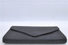 Authentic Louis Vuitton Epi Arts Deco Clutch Bag Black M52632 LV H8866