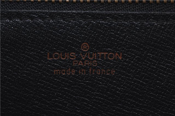 Authentic Louis Vuitton Epi Arts Deco Clutch Bag Black M52632 LV H8866