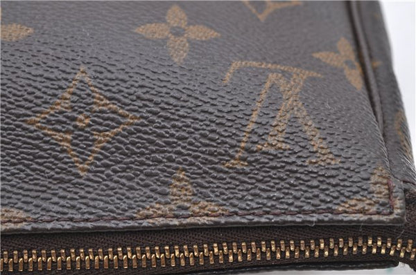 Authentic Louis Vuitton Monogram Pochette Accessoires Pouch M51980 LV H8873