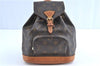 Authentic Louis Vuitton Monogram Montsouris PM Backpack M51137 LV H8875