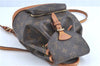 Authentic Louis Vuitton Monogram Montsouris PM Backpack M51137 LV H8875