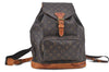 Authentic Louis Vuitton Monogram Montsouris GM Backpack M51135 LV H8877