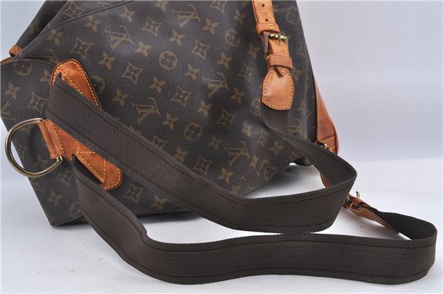 Authentic Louis Vuitton Monogram Montsouris GM Backpack M51135 LV H8877