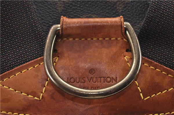 Authentic Louis Vuitton Monogram Montsouris GM Backpack M51135 LV H8877