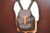 Authentic Louis Vuitton Monogram Montsouris GM Backpack M51135 LV H8877