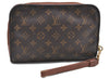 Authentic Louis Vuitton Monogram Orsay Clutch Hand Bag M51790 LV H8878