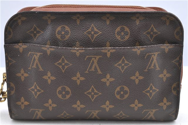 Authentic Louis Vuitton Monogram Orsay Clutch Hand Bag M51790 LV H8878