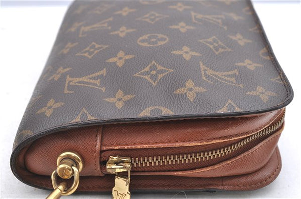 Authentic Louis Vuitton Monogram Orsay Clutch Hand Bag M51790 LV H8878