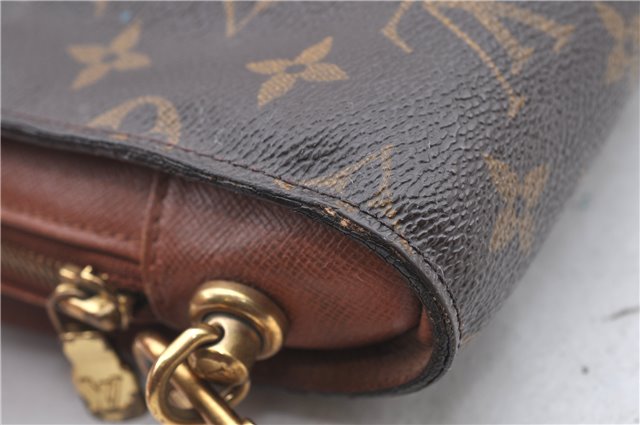 Authentic Louis Vuitton Monogram Orsay Clutch Hand Bag M51790 LV H8878