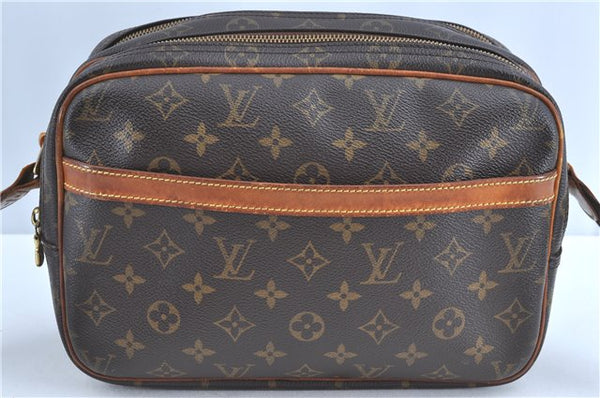 Auth Louis Vuitton Monogram Reporter PM Shoulder Cross Body Bag M45254 LV H8879