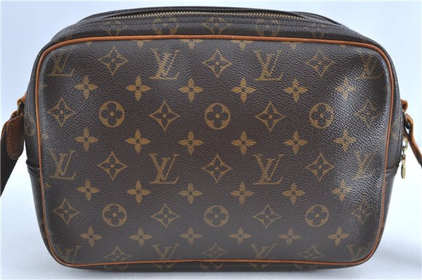 Auth Louis Vuitton Monogram Reporter PM Shoulder Cross Body Bag M45254 LV H8879