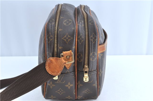 Auth Louis Vuitton Monogram Reporter PM Shoulder Cross Body Bag M45254 LV H8879