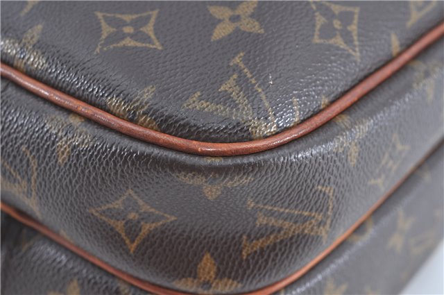 Auth Louis Vuitton Monogram Reporter PM Shoulder Cross Body Bag M45254 LV H8879