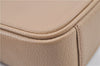 Authentic BURBERRY Vintage Leather Shoulder Cross Body Bag Beige H8880