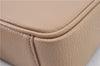 Authentic BURBERRY Vintage Leather Shoulder Cross Body Bag Beige H8880