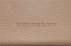 Authentic BURBERRY Vintage Leather Shoulder Cross Body Bag Beige H8880