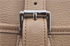 Authentic BURBERRY Vintage Leather Shoulder Cross Body Bag Beige H8880