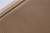 Authentic BURBERRY Vintage Leather Shoulder Cross Body Bag Beige H8880