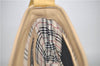 Authentic BURBERRY Vintage Leather Shoulder Cross Body Bag Beige H8880
