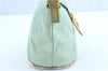 Authentic FENDI Zucchino Shoulder Hand Bag PVC Leather Light Blue H8881