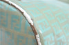 Authentic FENDI Zucchino Shoulder Hand Bag PVC Leather Light Blue H8881