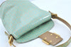 Authentic FENDI Zucchino Shoulder Hand Bag PVC Leather Light Blue H8881