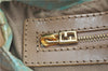 Authentic FENDI Zucchino Shoulder Hand Bag PVC Leather Light Blue H8881