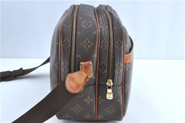 Auth Louis Vuitton Monogram Reporter PM Shoulder Cross Body Bag M45254 LV H8882