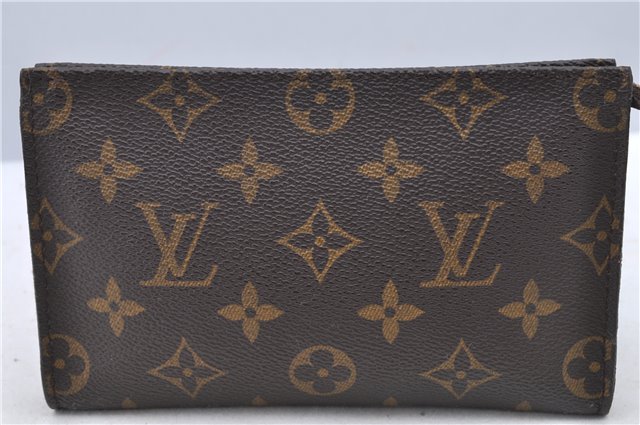 Authentic Louis Vuitton Monogram Pouch For Bucket PM LV Junk H8884