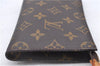 Authentic Louis Vuitton Monogram Pouch For Bucket PM LV Junk H8884