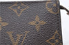 Authentic Louis Vuitton Monogram Pouch For Bucket PM LV Junk H8884