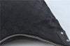 Authentic GUCCI Shoulder Bag GG Canvas Leather 115003 Black H8885