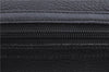 Authentic Burberrys Vintage Leather Hand Bag Black H8892