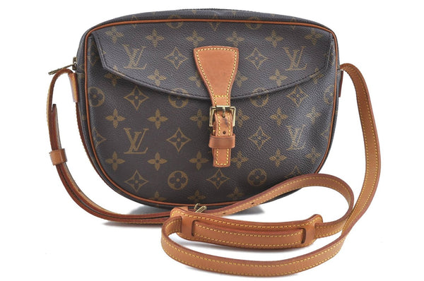 Auth Louis Vuitton Monogram Jeune Fille MM Shoulder Cross Bag M51226 LV H8893