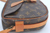 Auth Louis Vuitton Monogram Jeune Fille MM Shoulder Cross Bag M51226 LV H8893